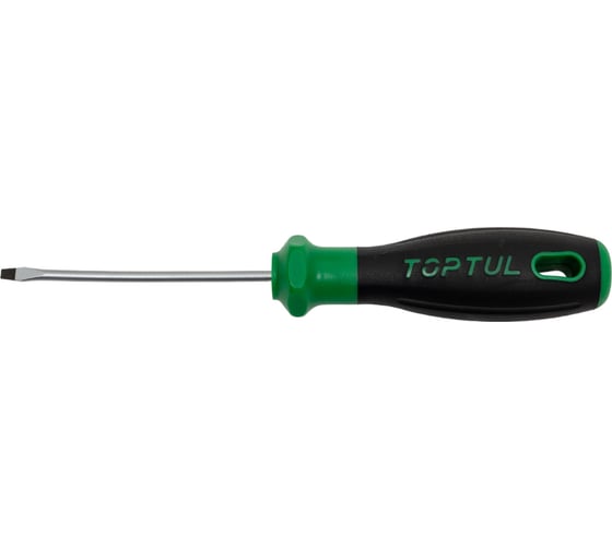 Шлицевая отвертка TOPTUL серии Pro-Plus 3x75 мм FAAF0308