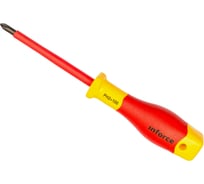 Диэлектрическая отвертка Inforce PH2х100мм 06-09-44