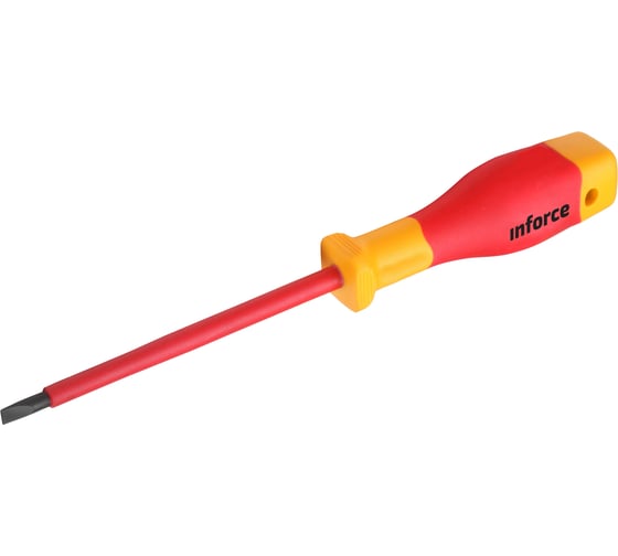 Диэлектрическая отвертка Inforce 6,5х150мм 06-09-53