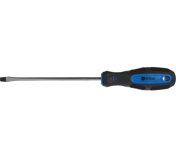 Отвертка Toolberg SL6.0x150 мм, двухкомпонентная рукоятка, намагниченный наконечник 90002914230 1