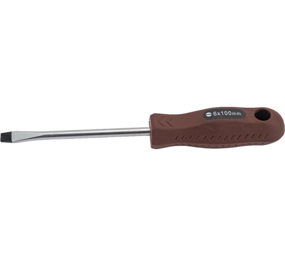 Отвертка SL 6х100мм Biber Мастер 85504 тов-079380