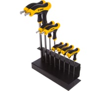 Ключи шестигранные тип Т 2-10 мм, набор 8 шт. TOPEX 35D963