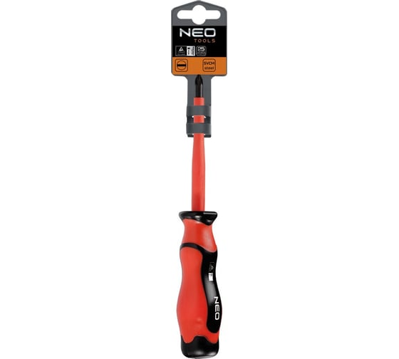 Отвертка NEO Tools PZ2, 6x100мм, 1000В 04-160