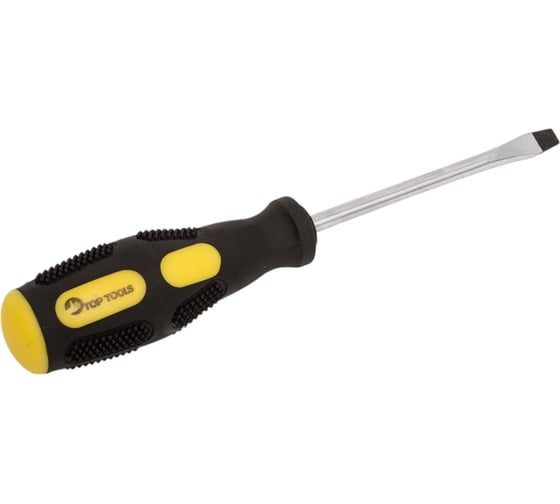 Шлицевая отвертка 6.0x100 мм Top Tools 39D643