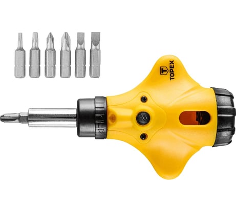 Отвертки и насадки набор 8 штук TOPEX 39D891