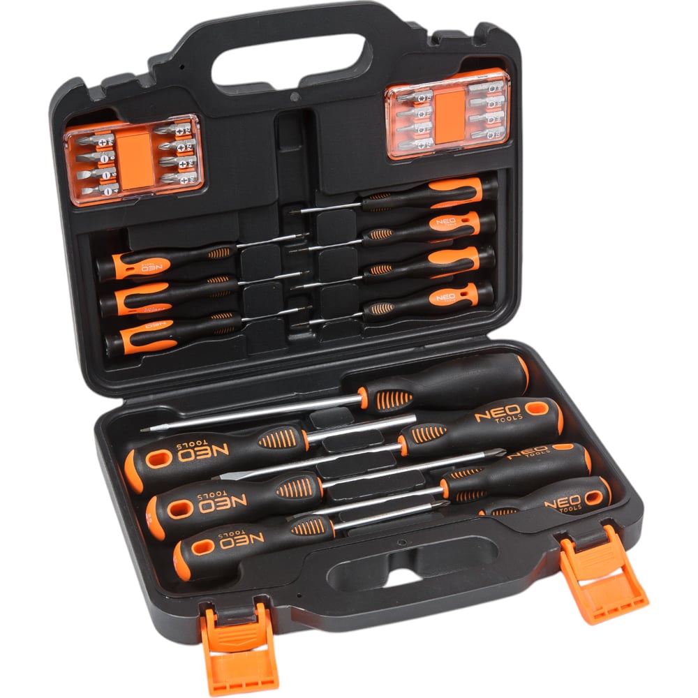 BOM　4点セット Набор отверток и насадок 30 штук NEO Tools 04-209 - выгодная цена