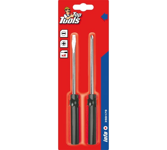 Набор отверток Top Tools 2шт. 39D179