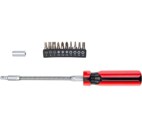Отвертка с гибким стержнем Top Tools набор 12шт. 39D122 1