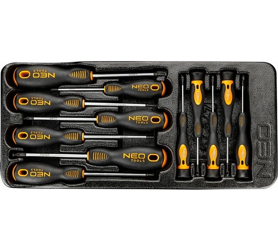 Набор отверток, 12 шт. PZ, TX NEO Tools 84-247
