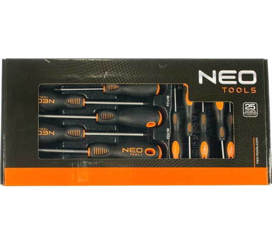 Набор отверток, 12 шт. PZ, TX NEO Tools 84-247
