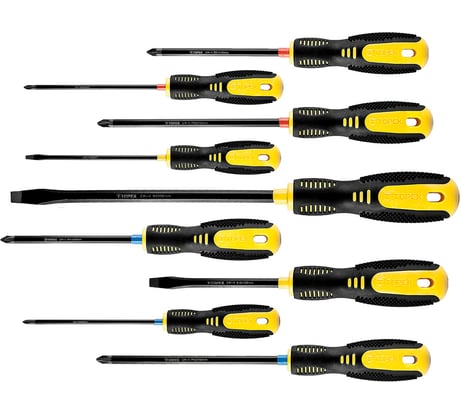 Набор отверток, 9 шт. TOPEX 39D930