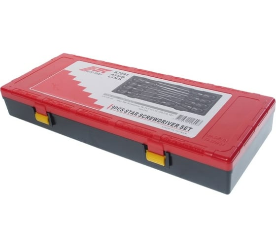 Набор отвёрток TORX Т8-Т40 в кейсе 9шт JTC-K7091