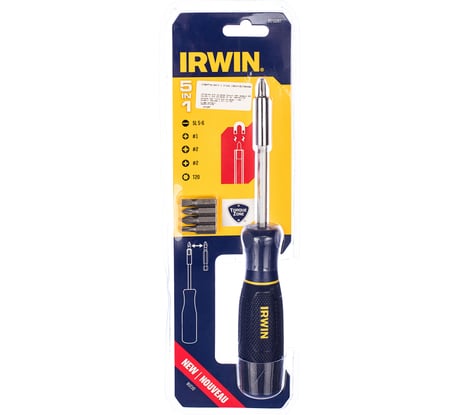 Магнитная отвертка с 5 сменными вставками Irwin 2013287