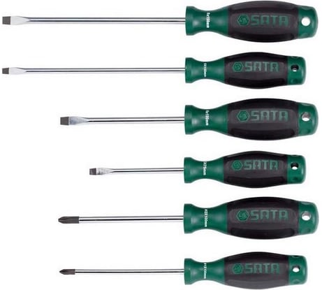 Набор отверток, 6 предметов Sata 09304ME