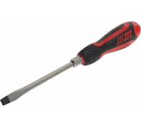 Отвертка, шлицевая SL6.5 х 100мм усиленная со сквозным стержнем JTC 7617