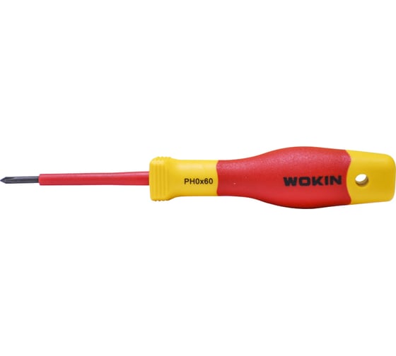 Диэлектрическая отвертка крестовая Wokin PH0x60 мм 1352857