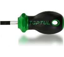 Отвертка TOPTUL шлицевая 6.5x25 мм серии Pro-Plus FABF6E03