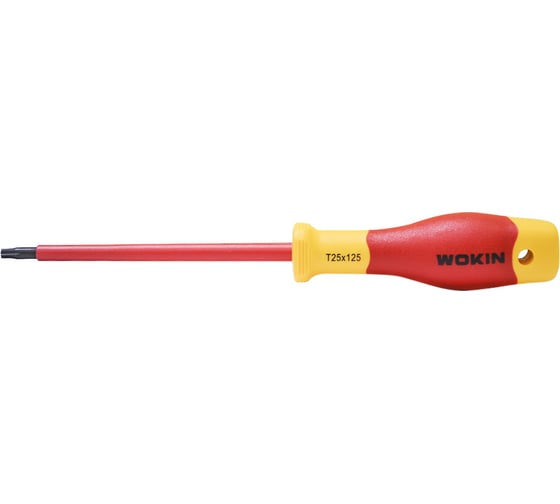 Диэлектрическая отвертка Wokin Torx T25x125 мм 1352876