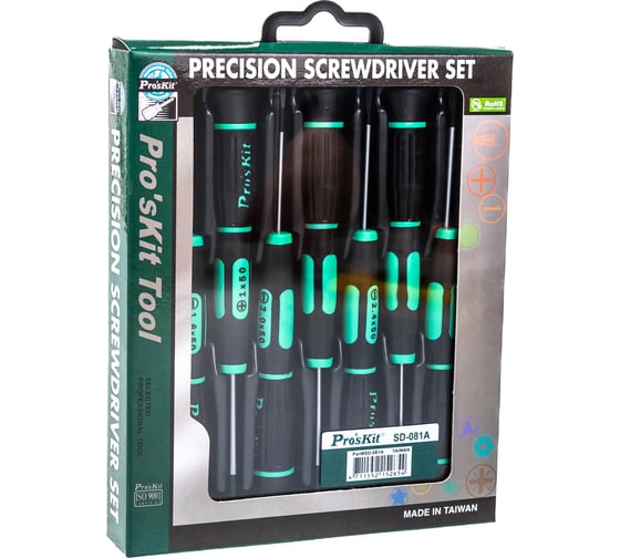 Набор отверток Pro'sKit SD-081A 00270522