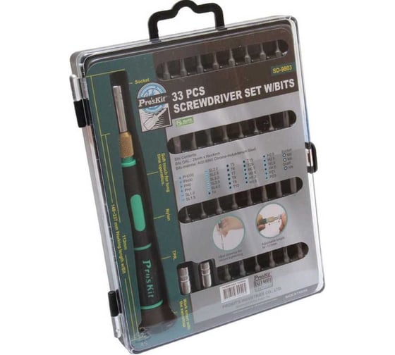 Набор отверток Pro'sKit SD-9803 00216271