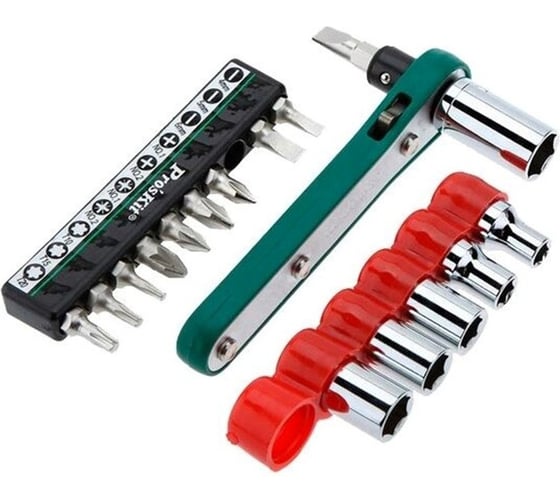 Ключ-отвертка с 17 насадками Pro'sKit 1PK-202A 00155551 1