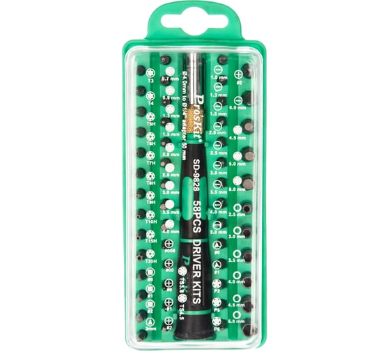 Набор отверток Pro'sKit SD-9828 00322515