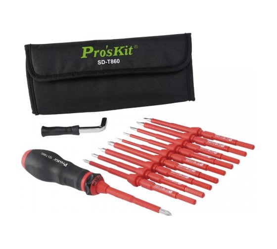 Набор отверток 1000В ProsKit SD-T860 00322507 1