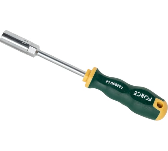 Торцевая отвертка, 6-граней 14мм L=250mm FORCE 74425014