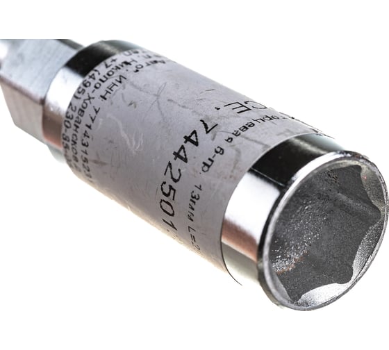Торцевая отвертка, 6-граней 13мм L=250mm FORCE 74425013