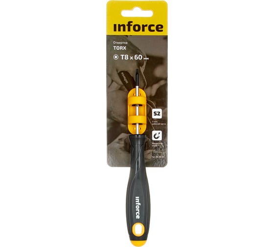 Отвертка TORX Inforce T8x60 06-09-66
