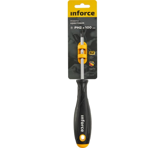 Крестовая отвертка Inforce PH2x100 06-09-56