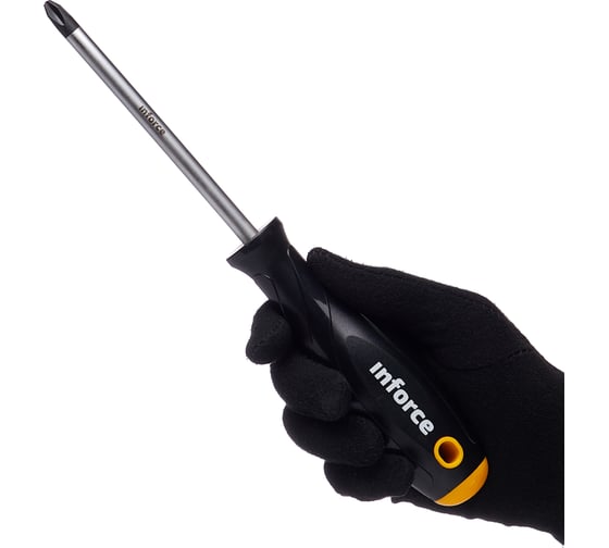 Отвертка крестовая Inforce PH3x125 06-09-57
