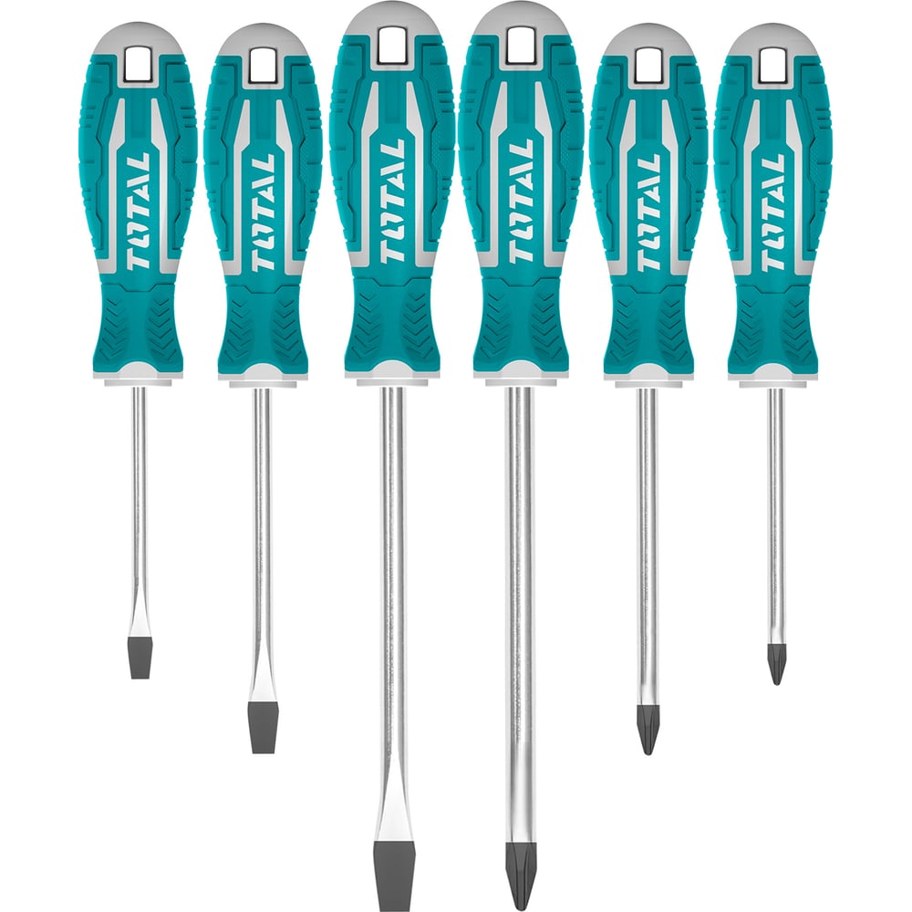 Набор отверток 6 шт. TOTAL THT250606 - выгодная цена, отзывы ...