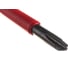 Диэлектрическая крестовая отвертка Felo Ergonic +/- H 1X 80 41610290 3