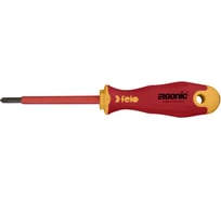 Диэлектрическая крестовая отвертка Felo Ergonic +/- Z 1X 80 41710290