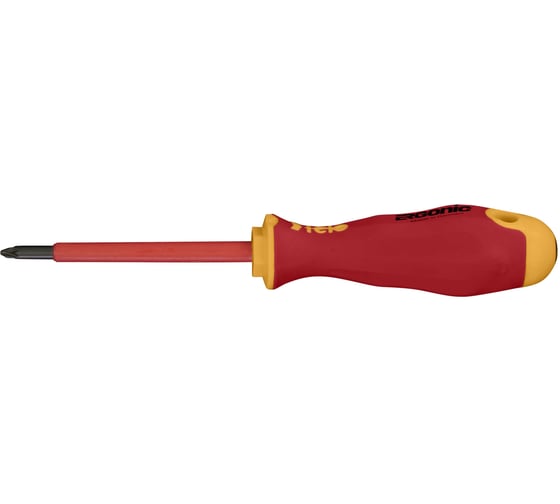 Диэлектрическая крестовая отвертка Felo Ergonic +/- Z 1X 80 41710290