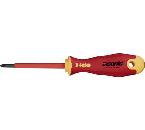 Диэлектрическая крестовая отвертка Felo Ergonic PH 1X 80 41410290
