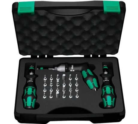 Динамометрические отвертки 7440/41/42 SATZ 0,3-6 Nm / set 0,3-6 Nm WERA WE-074739