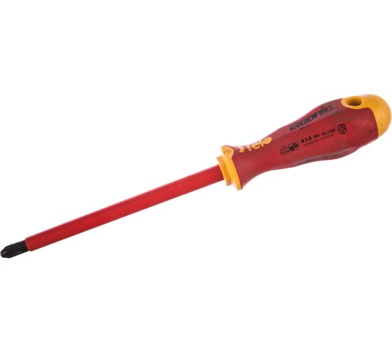 Диэлектрическая крестовая отвертка Felo Ergonic PH 3X 150 41430490