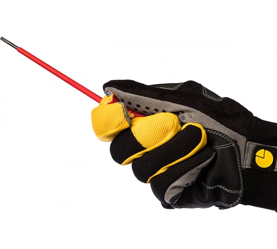 Диэлектрическая отвертка Felo Ergonic 3,0х0,5х100 плоская шлицевая 41303090