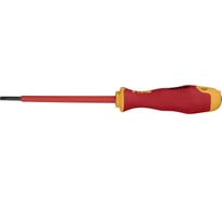 Диэлектрическая отвертка Felo Ergonic 3,5х0,8х100 плоская шлицевая 41303890