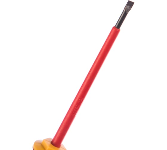 Диэлектрическая отвертка Felo Ergonic 4,0х0,8х100 плоская шлицевая 41304090