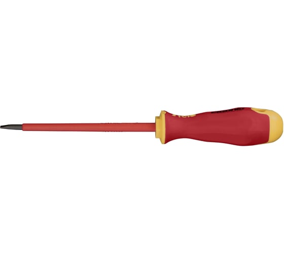 Диэлектрическая отвертка Felo Ergonic 4,5х1,0х125 плоская шлицевая 41304590