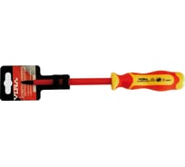 Шлицевая электрозащищенная отвертка SL6.5х150мм, 1000В VIRA 397008