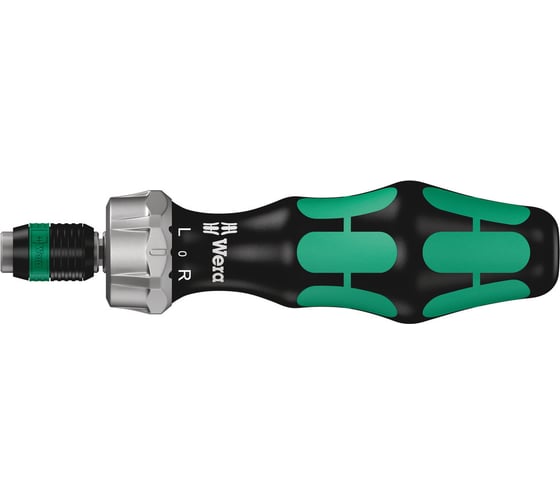 Рукоятка-битодержатель с трещоткой Wera, 1/4"х142 мм, WE-051461