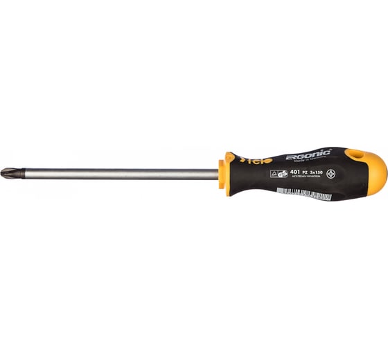 Крестовая отвертка PZ 3X150 Felo Ergonic 40130510