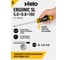 Плоская шлицевая отвертка 5,0х0,8х150 Felo Ergonic 40005510 7