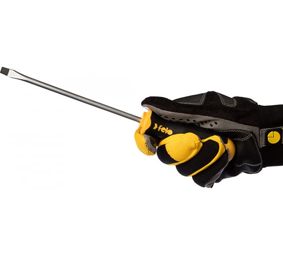 Плоская шлицевая отвертка 6,0х1,2х150 Felo Ergonic 40006510