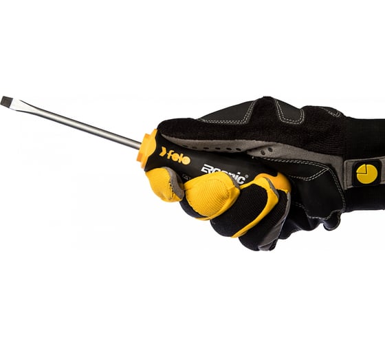 Плоская шлицевая отвертка 6,5х1,2х100 Felo Ergonic 40065310