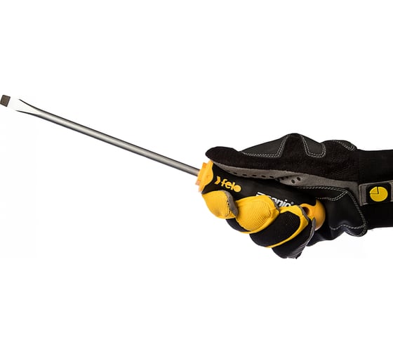 Плоская шлицевая отвертка 8,0х1,2х175 Felo Ergonic 40008610